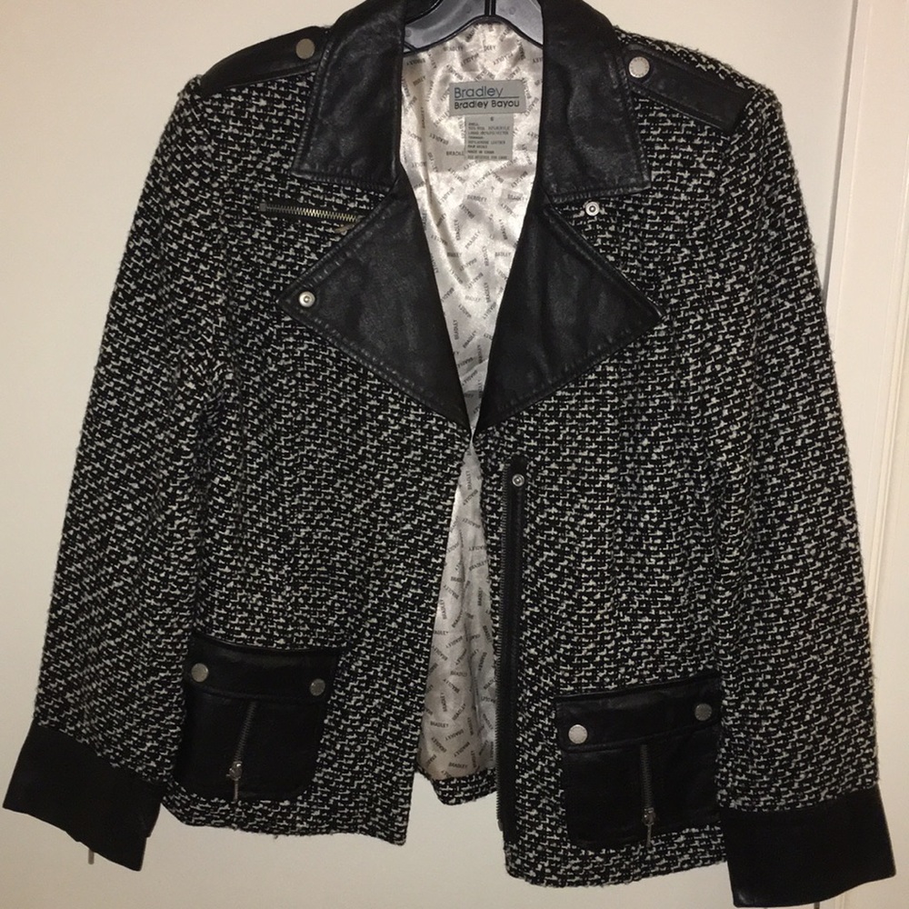 Bradley Bayou Leather & Wool Jacket